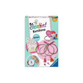 Ravensburger | BeCreative Kumihimo & Tattoos - Bastelset ab 6 Jahren - Racher