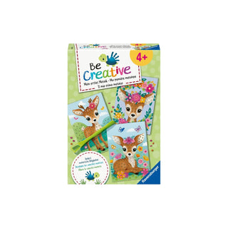 Ravensburger | BeCreative Mosaik Bambi - Bastelset für Kinder ab 4 Jahren - Racher