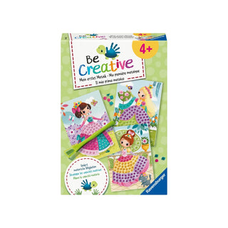 Ravensburger | BeCreative Mosaik Prinzessinnen - Bastelset für Kinder ab 4 Jahren - Racher