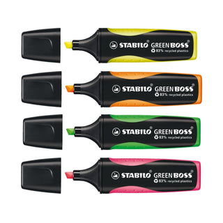 STABILO | Textmarker Green Boss – 2–5 mm - Racher