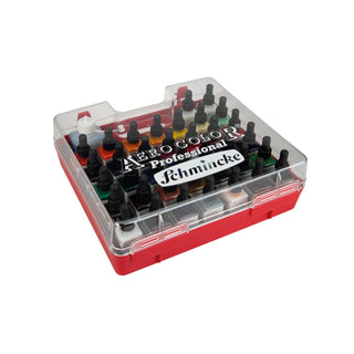 Schmincke | AERO COLOR Professional Airbrush Farbe Set 37x28ml - Racher