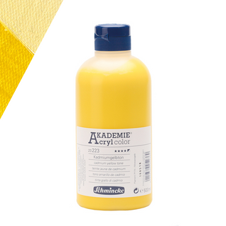 Schmincke | AKADEMIE Acryl color Acrylfarbe 500ml Flaschen - Racher