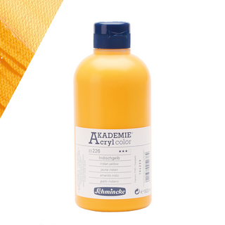 Schmincke | AKADEMIE Acryl color Acrylfarbe 500ml Flaschen - Racher