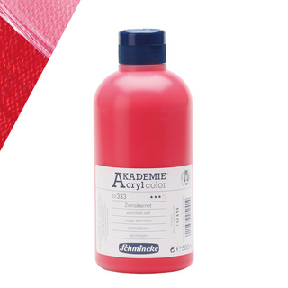 Schmincke | AKADEMIE Acryl color Acrylfarbe 500ml Flaschen - Racher