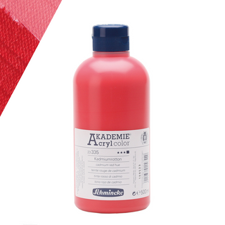 Schmincke | AKADEMIE Acryl color Acrylfarbe 500ml Flaschen - Racher