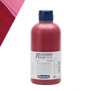 Schmincke | AKADEMIE Acryl color Acrylfarbe 500ml Flaschen - Racher
