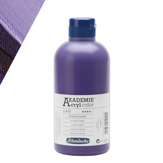 Schmincke | AKADEMIE Acryl color Acrylfarbe 500ml Flaschen - Racher