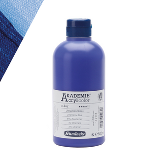 Schmincke | AKADEMIE Acryl color Acrylfarbe 500ml Flaschen - Racher