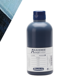 Schmincke | AKADEMIE Acryl color Acrylfarbe 500ml Flaschen - Racher