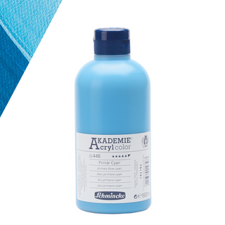 Schmincke | AKADEMIE Acryl color Acrylfarbe 500ml Flaschen - Racher