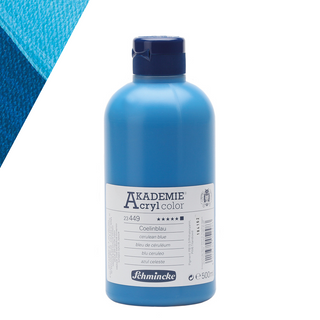 Schmincke | AKADEMIE Acryl color Acrylfarbe 500ml Flaschen - Racher