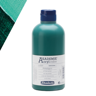 Schmincke | AKADEMIE Acryl color Acrylfarbe 500ml Flaschen - Racher