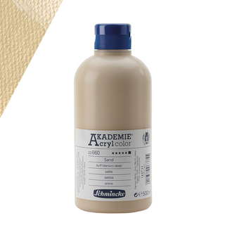 Schmincke | AKADEMIE Acryl color Acrylfarbe 500ml Flaschen - Racher