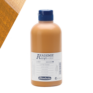 Schmincke | AKADEMIE Acryl color Acrylfarbe 500ml Flaschen - Racher