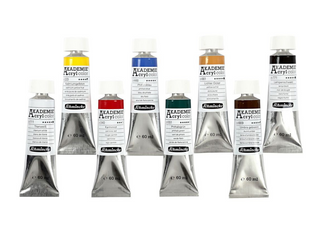 Schmincke | AKADEMIE Acryl color Acrylfarbe 60ml Tuben - Racher
