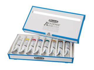 Schmincke | AKADEMIE Acrylset mit 8 x 60ml Tuben - Racher