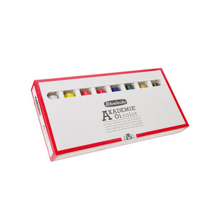Schmincke | AKADEMIE Öl color Malkasten 8 x 20ml - Racher