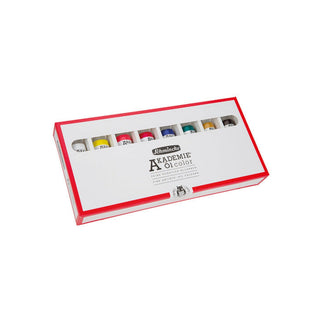 Schmincke | AKADEMIE Öl color Malkasten 8 x 60ml - Racher