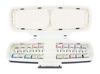 Schmincke | Akademie Aquarell Kunststoffkasten 10 x 1/2 Näpfchen - Racher