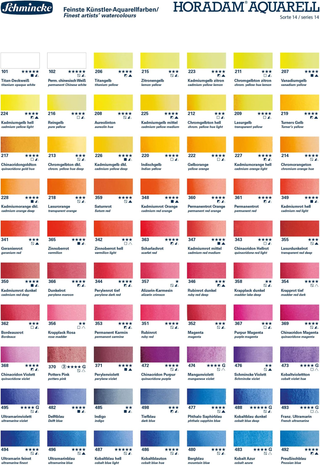 Schmincke | Horadam Aquarell Grosser Holzkasten 47 x 1/1 Näpfchen - Racher
