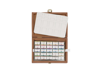 Schmincke | Horadam Aquarell Holzkasten 24 x 1/1 Näpfchen - Racher