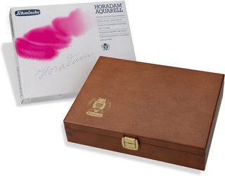 Schmincke | Horadam Aquarell Holzkasten 24 x 1/1 Näpfchen - Racher