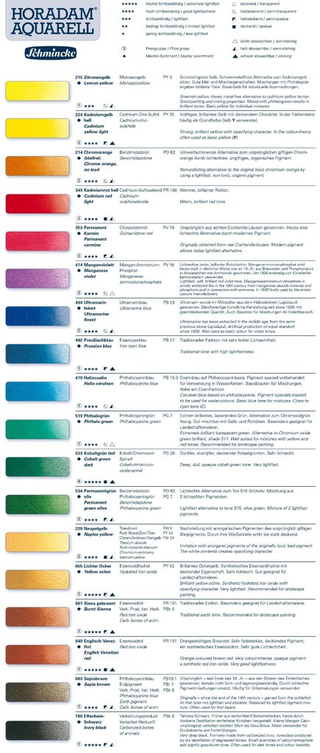 Schmincke | Horadam Aquarell Metallkasten 18 x 5ml Tuben - Racher