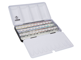 Schmincke | Horadam Aquarell Metallkasten 36 x 1/2 Näpfchen - Racher