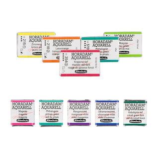 Schmincke | Horadam Aquarellfarbe Künstlerfarbe Halbe & Ganze Näpfchen - Racher