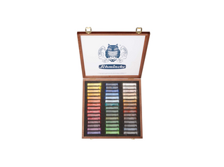 Schmincke | PASTELL Holzkasten Mehrzweck 45 Stifte - Racher