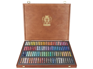 Schmincke | PASTELL Holzkasten Premium 100 Stifte - Racher