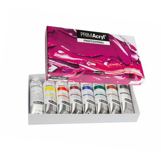 Schmincke | PRIMAcryl Kartonset mit 8 x 60ml Tuben - Racher