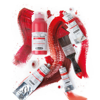 Schmincke | PRIMAcryl Professional - Feinste Künstler-Acrylfarben, 250ml Flaschen - Racher