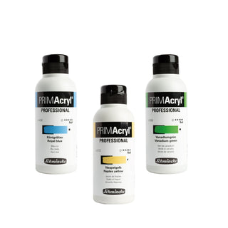 Schmincke | PRIMAcryl Professional - Feinste Künstler-Acrylfarben, 250ml Flaschen - Racher