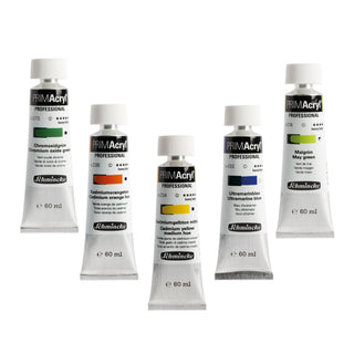 Schmincke | PRIMAcryl Professional - Feinste Künstler-Acrylfarben, 60ml Tuben - Racher