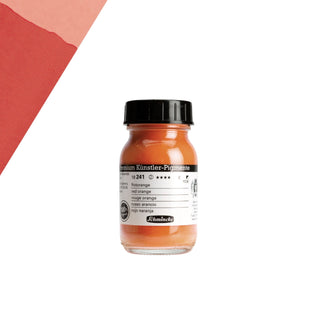 Schmincke | Pigmente Serie 18, reines Pigment in 100ml Flaschen - Racher