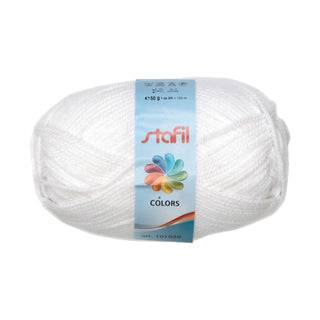 Stafil | Schulwolle Strick- & Häkelwolle 50 g Knäuel, pflegeleicht & bunt - Racher