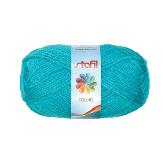 Stafil | Schulwolle Strick- & Häkelwolle 50 g Knäuel, pflegeleicht & bunt - Racher