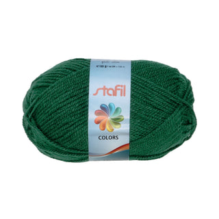 Stafil | Schulwolle Strick- & Häkelwolle 50 g Knäuel, pflegeleicht & bunt - Racher