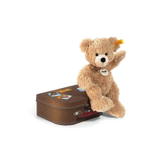 Steiff | Fynn Teddybär Plüschtier im Koffer beige 28cm - Racher