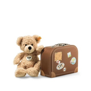 Steiff | Fynn Teddybär Plüschtier im Koffer beige 28cm - Racher