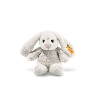 Steiff | Hoppie Hase Plüschtier hellgrau 18 cm - Racher