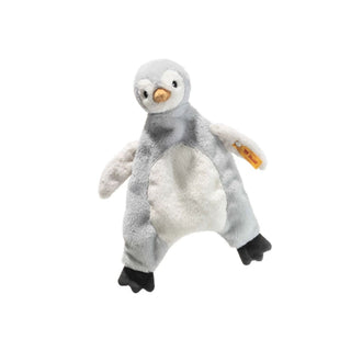 Steiff | Lio Pinguin Schmusetuch hellgrau 26cm - Racher
