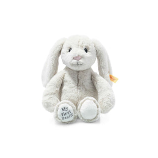 Steiff | My first Steiff Hoppie Hase Plüschtier hellgrau 26cm - Racher