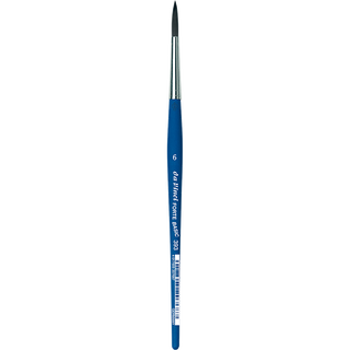 Synthetikpinsel Rund | da Vinci FORTE BASIC Synthetikpinsel für Kindergarten, Schule & Hobby Serie 393 - Racher