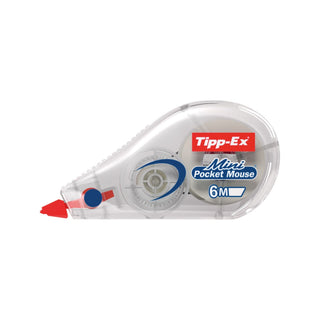 TIPP-EX | Mini Pocket Mouse - kompakter Korrekturroller 5 mm × 6 m - Racher