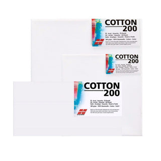 Honsell | Cotton 200 Keilrahmen Baumwolle Leinwand Rechteckig & Quadratisch 380 g/m²