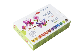 WHITE NIGHTS | Künstler Aquarellfarbe-Set Botanica - Racher