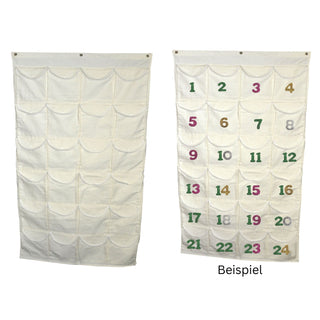 Avantgarde | Adventskalender Wandtasche zum selbst gestalten