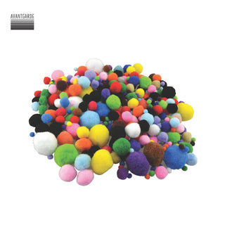 Avantgarde | Pompons Multicolor & Erdtöne